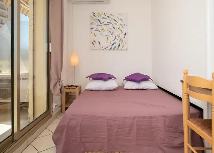 Апартаменты 4 Pers, Acces Plage, Clim, Parking - Fr-1-803-71